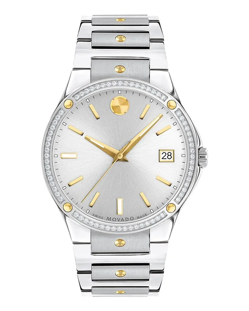 Movado Herrenuhr SE Automatic Silber