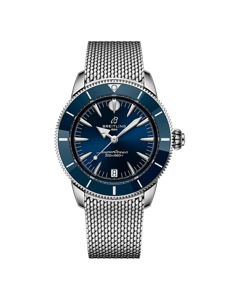 Breitling Damenuhr Superocean Heritage Automatic 36 Silber