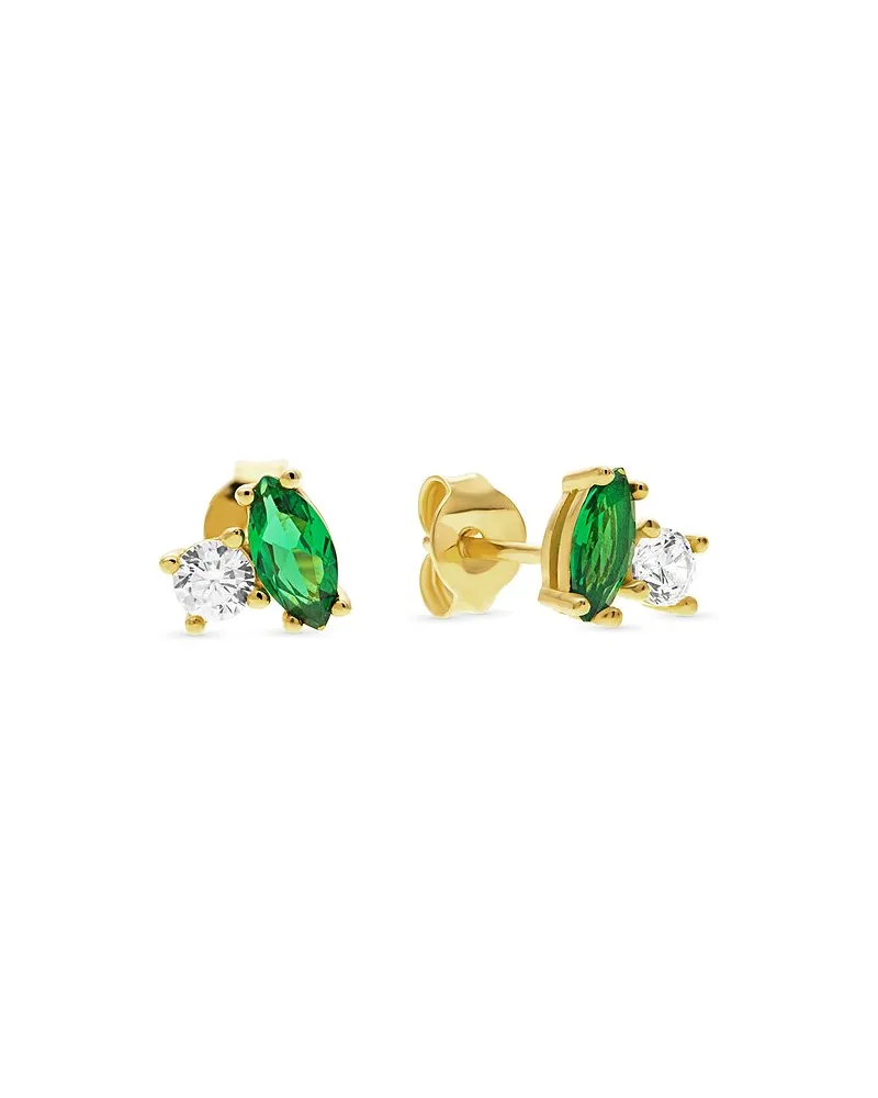 FAVS. Ohrstecker Gelbgold
