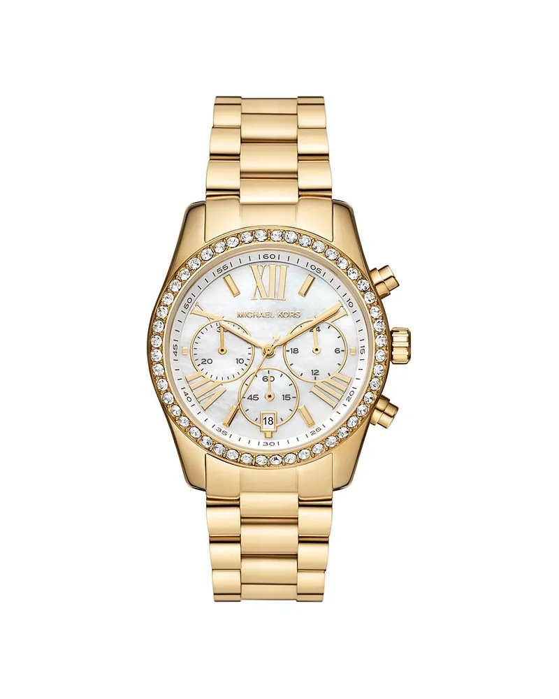 Michael Kors Chronograph Lexington Gold