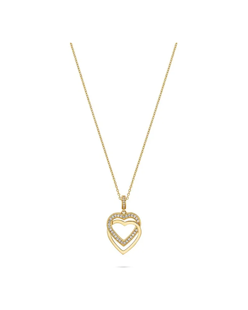 JETTE Kette SWING HEART Gelbgold