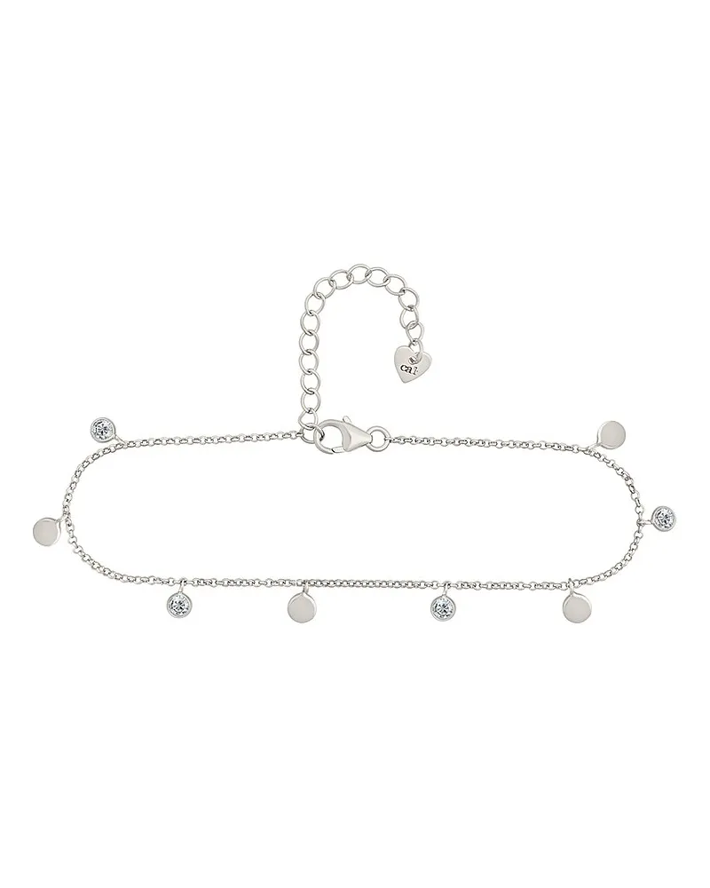 caï jewels Fußkette Silber
