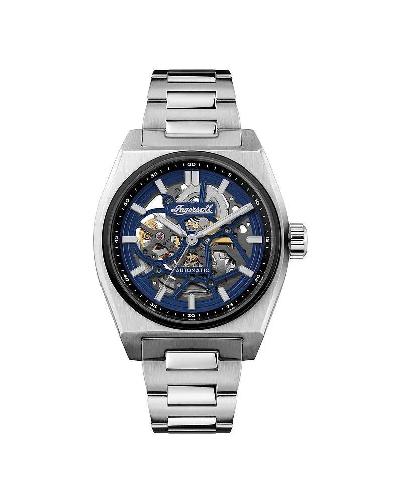 Ingersoll Herrenuhr The Vert Silber