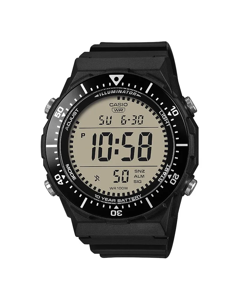 Casio Herrenuhr Timeless Men Schwarz