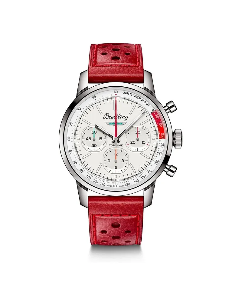 Breitling Chronograph Top Time Cars Silber