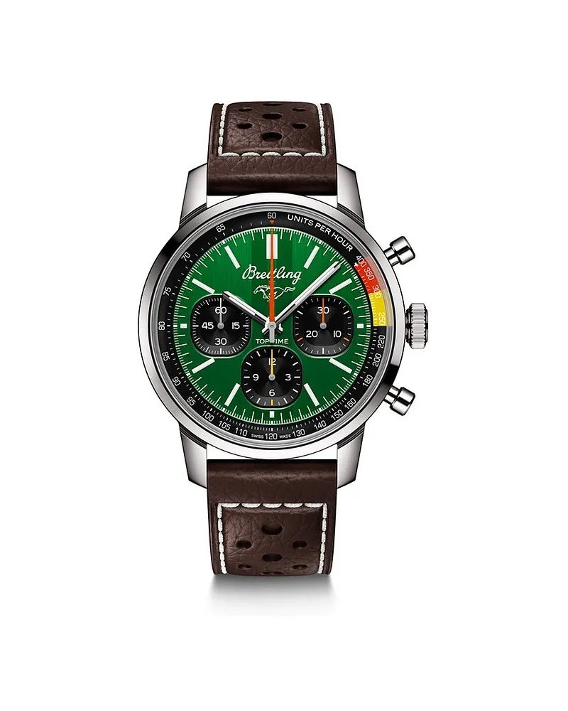 Breitling Chronograph Top Time Cars Silber