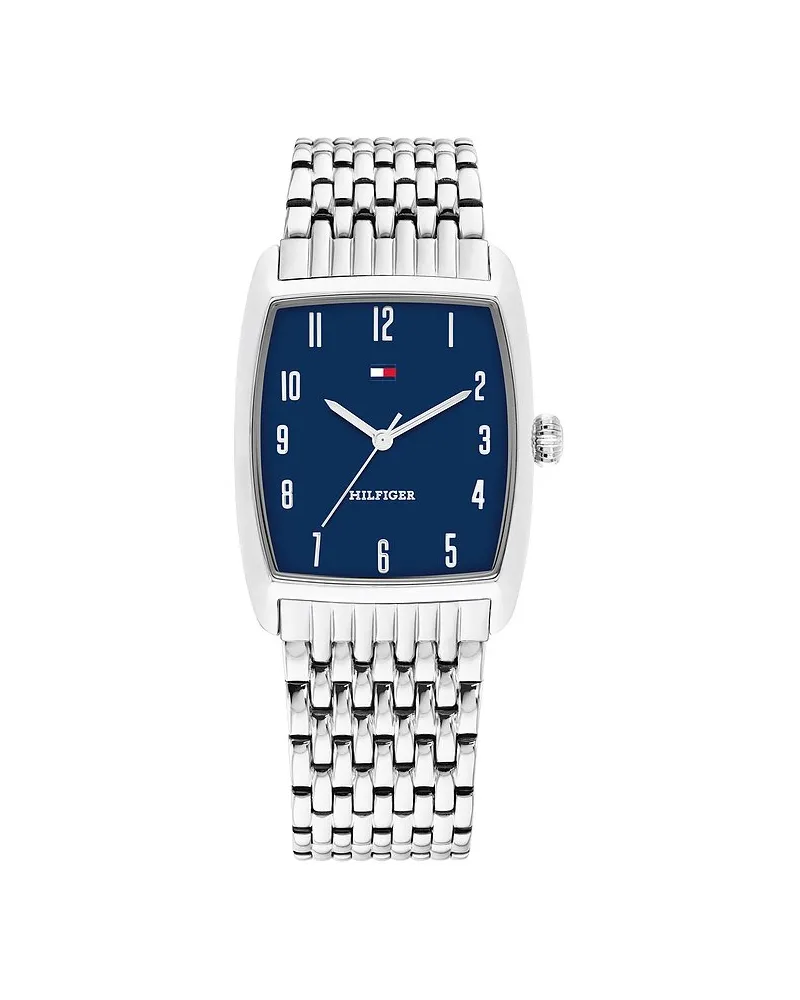 Tommy Hilfiger Herrenuhr THE AMBASSADOR Silber