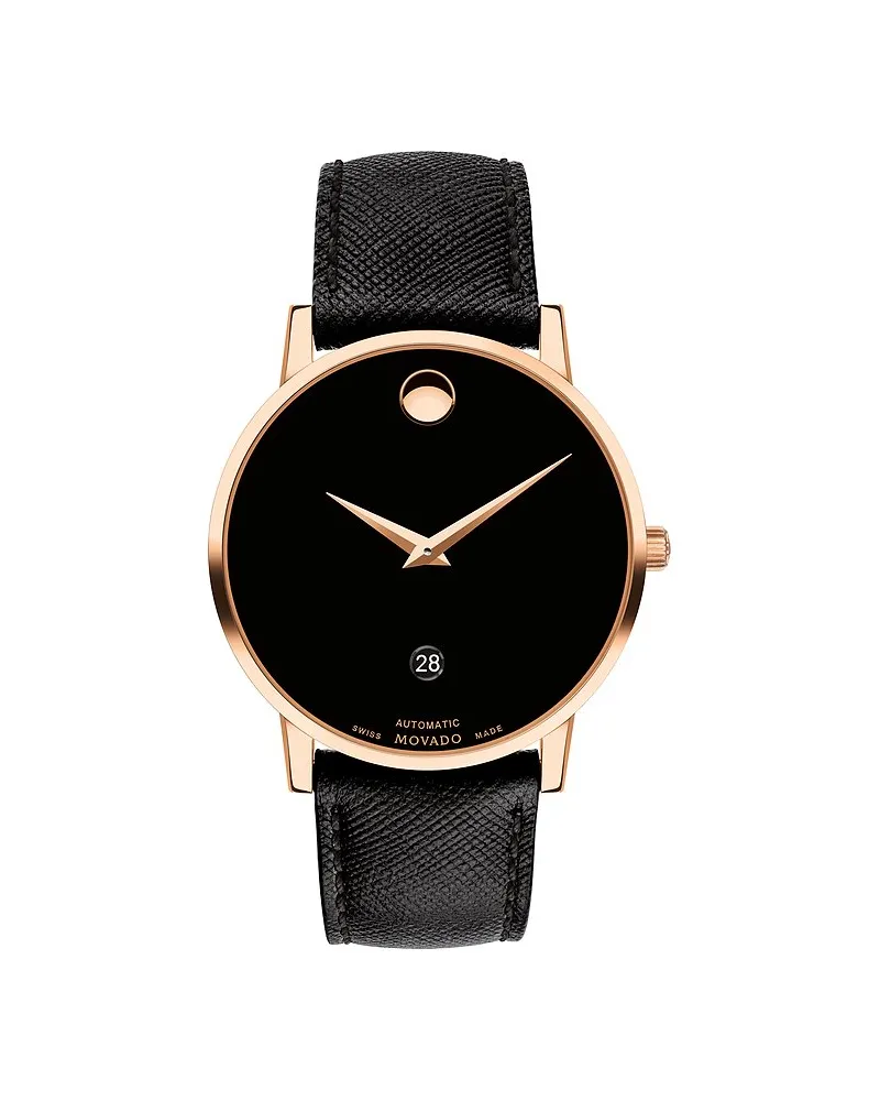 Movado Herrenuhr Museum Classic Automatic Roségold