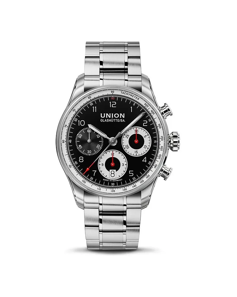Union Glashütte Chronograph Belisar Silber