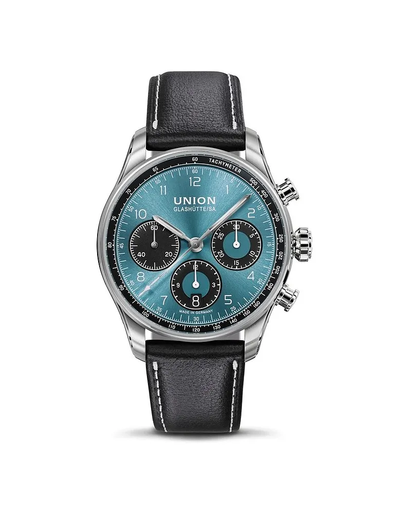 Union Glashütte Chronograph Belisar Silber