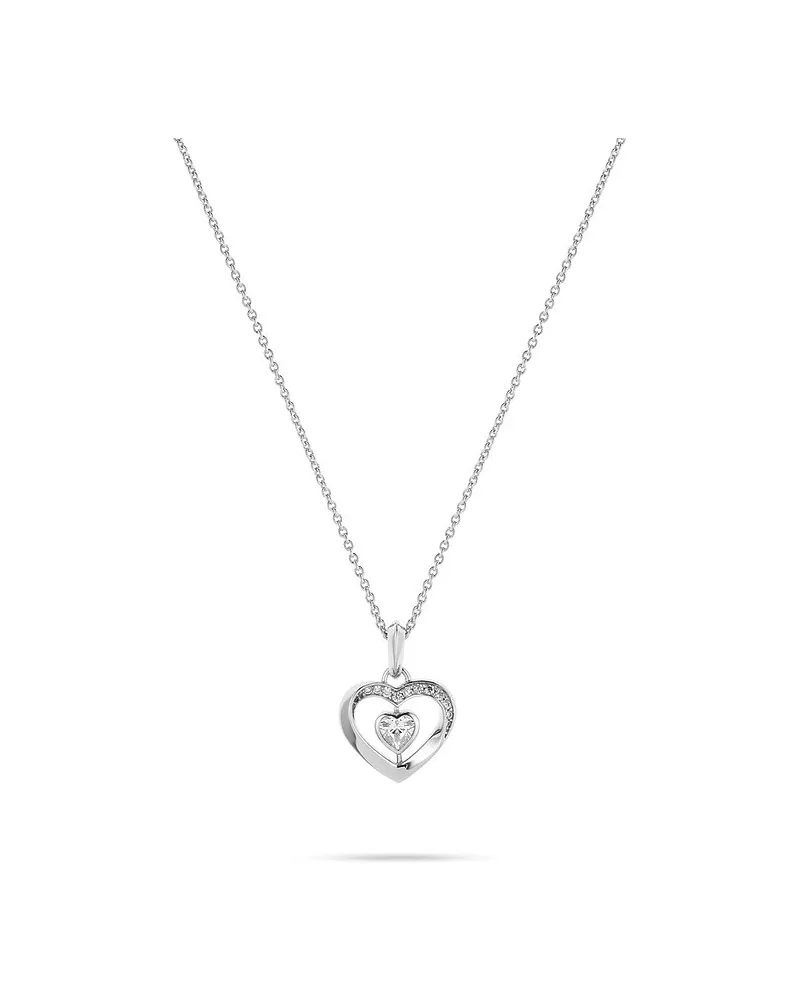JETTE Kette TWISTED HEART Silber