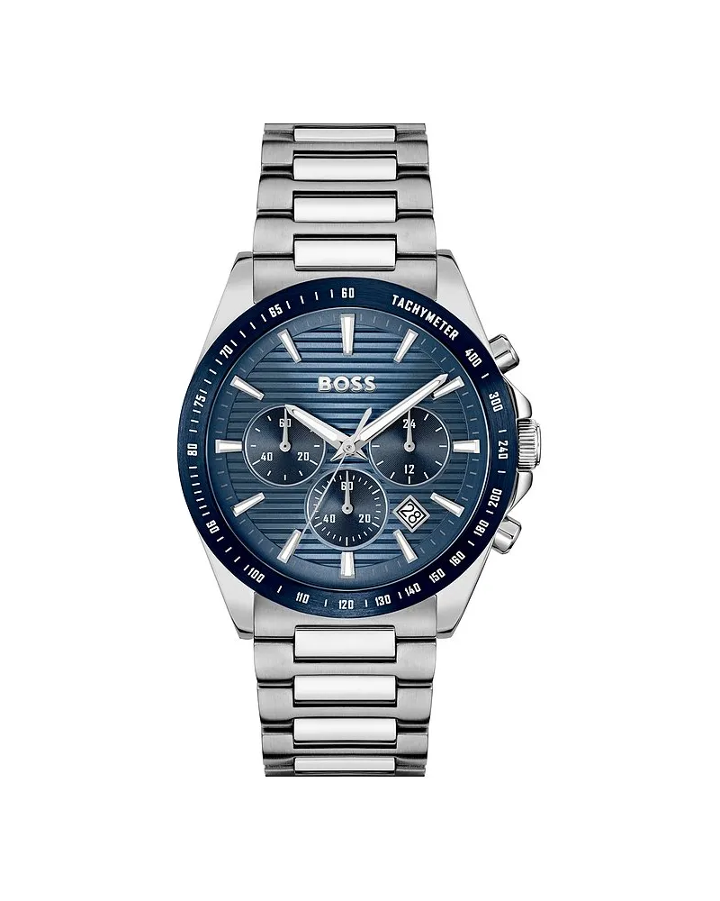 HUGO BOSS Herrenuhr STRIKE Silber