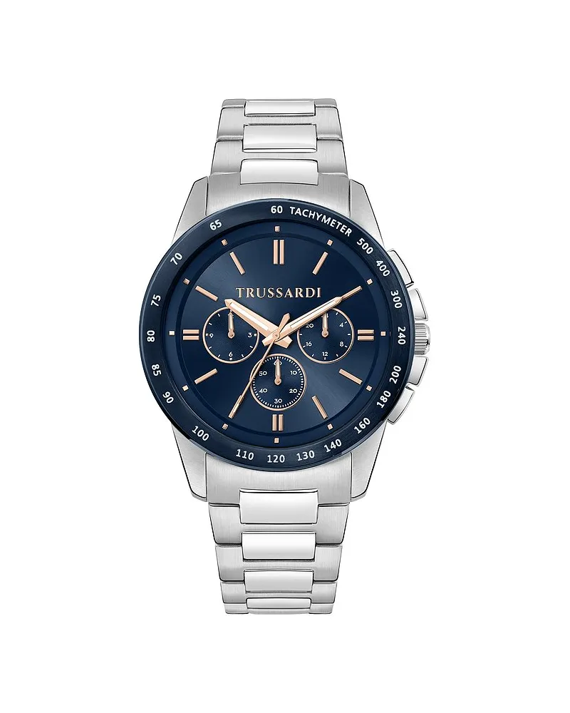 Trussardi Herrenuhr T-Hawk Silber