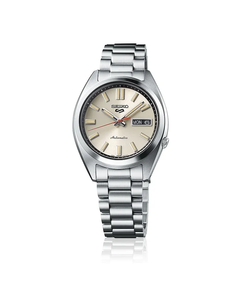 Seiko Herrenuhr 5 Sports Silber