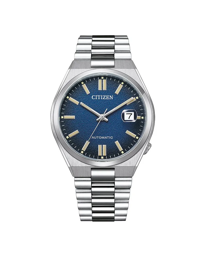 Citizen Herrenuhr Mechanik Silber