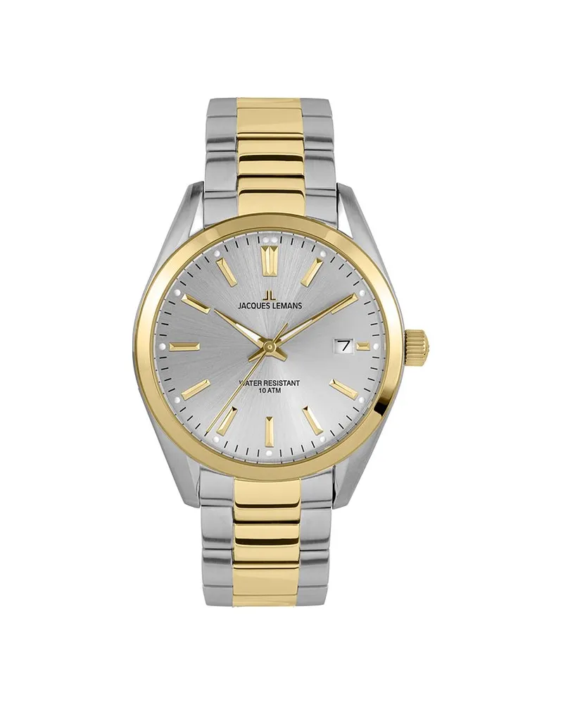Jacques Lemans Herrenuhr Classic Bicolor