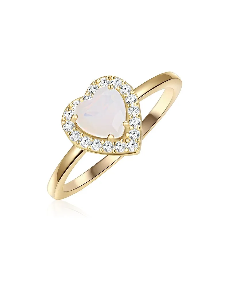 Glanzstücke München Damenring Liebesglanz Gelbgold