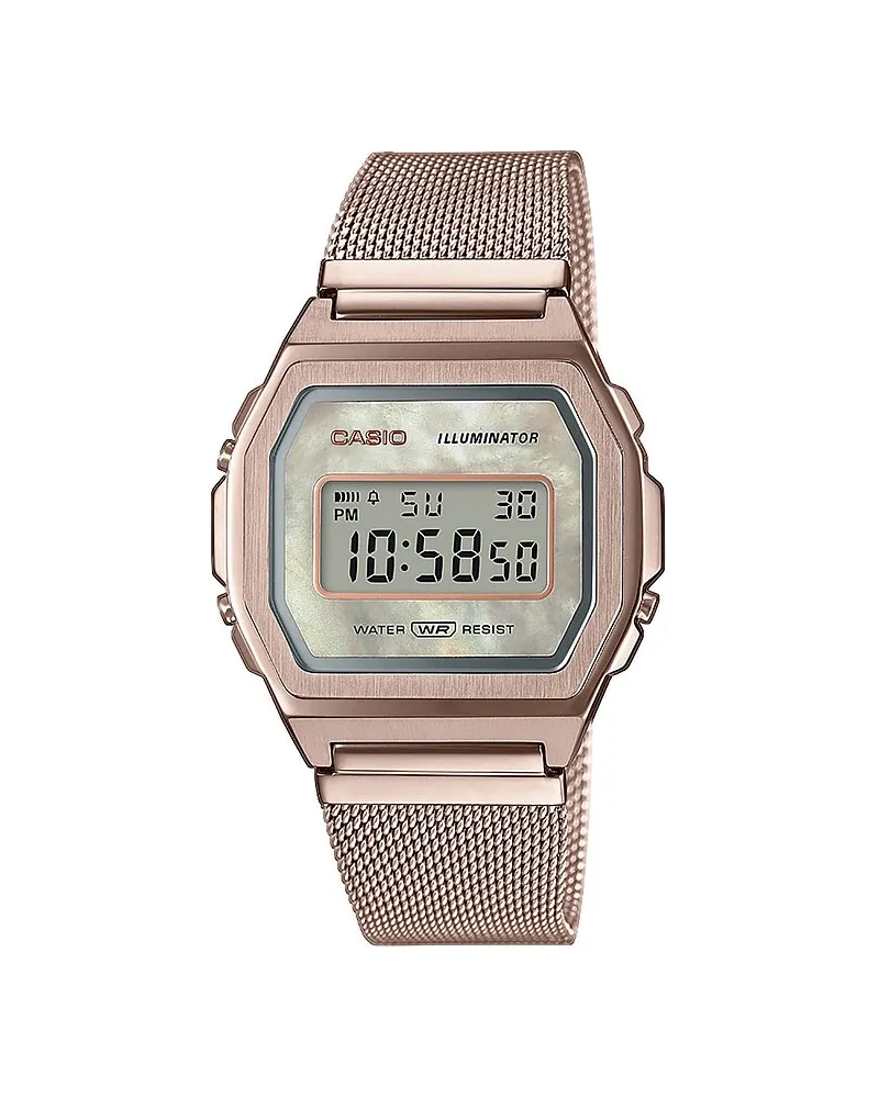 Casio Unisexuhr Roségold