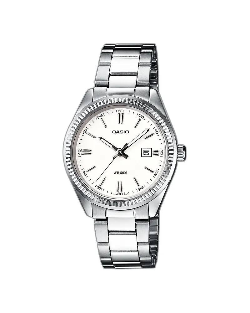 Casio Damenuhr Timeless Woman Silber