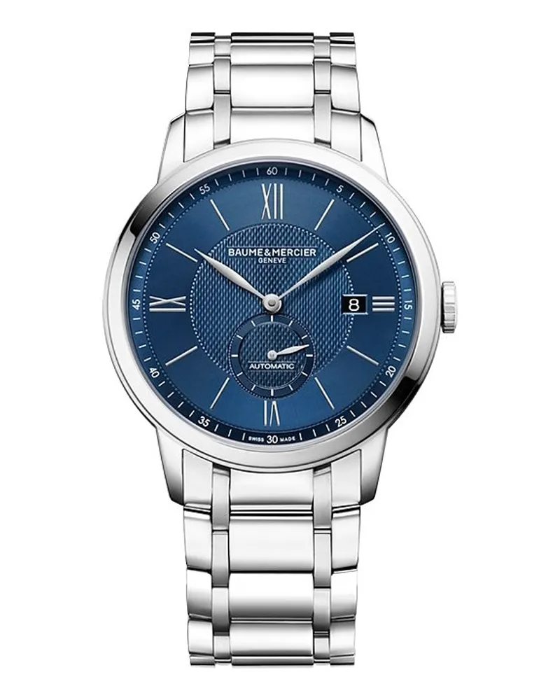 Baume & Mercier Herrenuhr Classima Silber