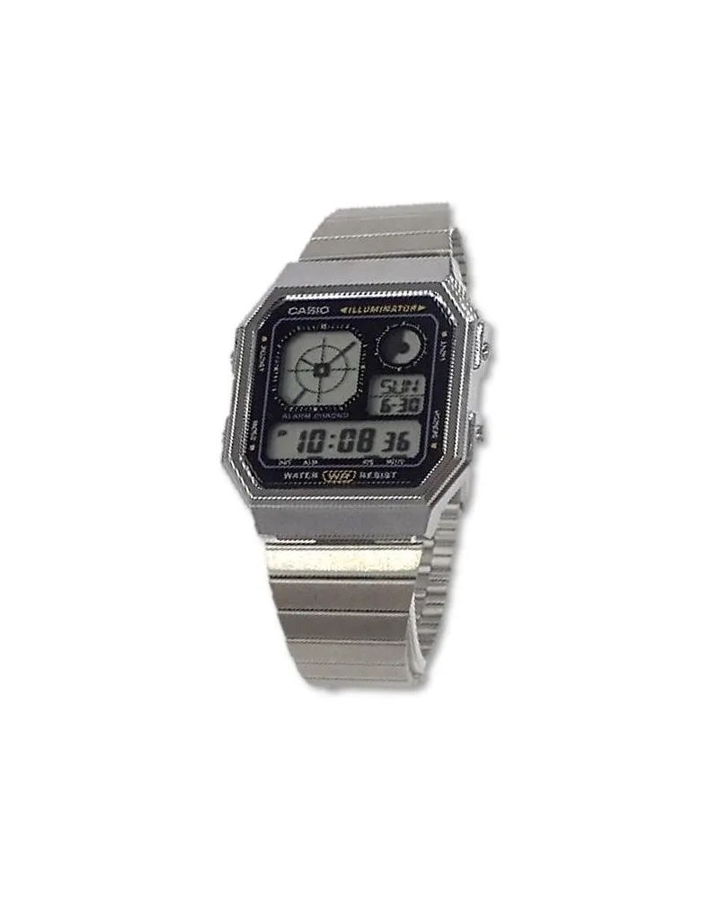 Casio Unisexuhr Vintage Silber