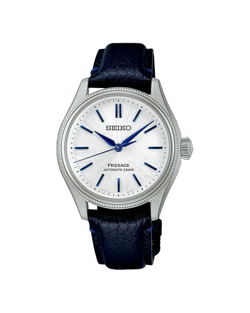 Seiko Herrenuhr Classic Series Silber