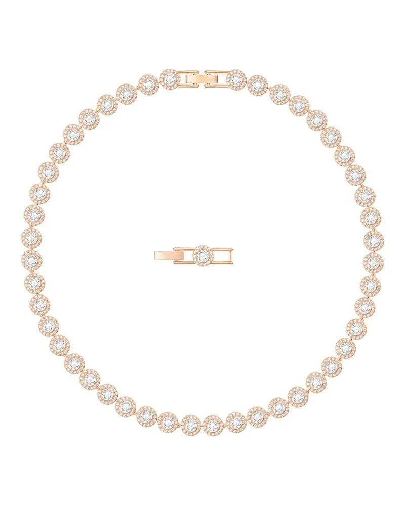 Swarovski Kette Una Angelic Roségold