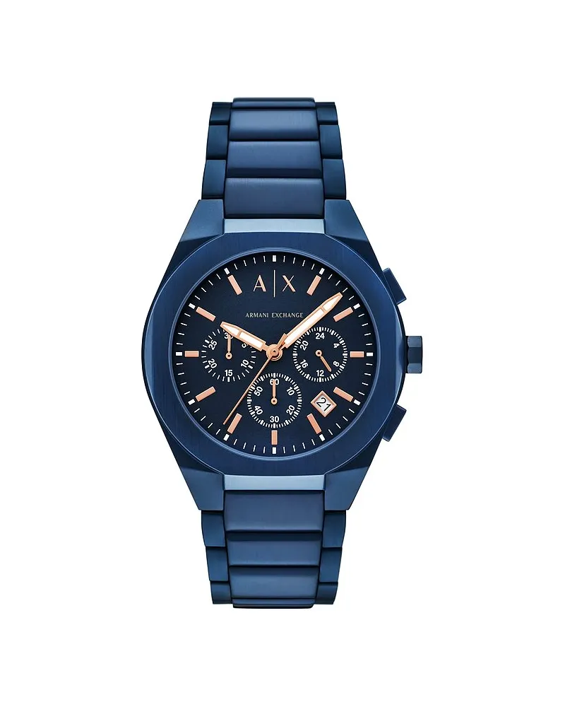 Armani Exchange Chronograph Blau