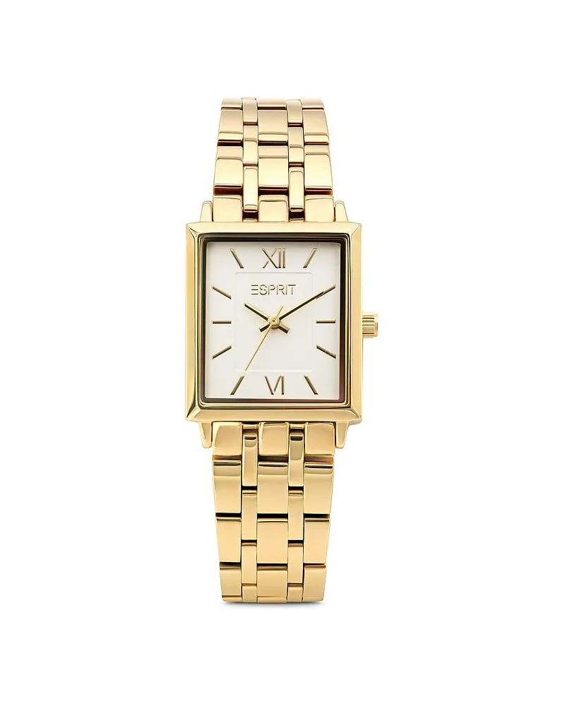 Esprit Damenuhr Angular Gelbgold