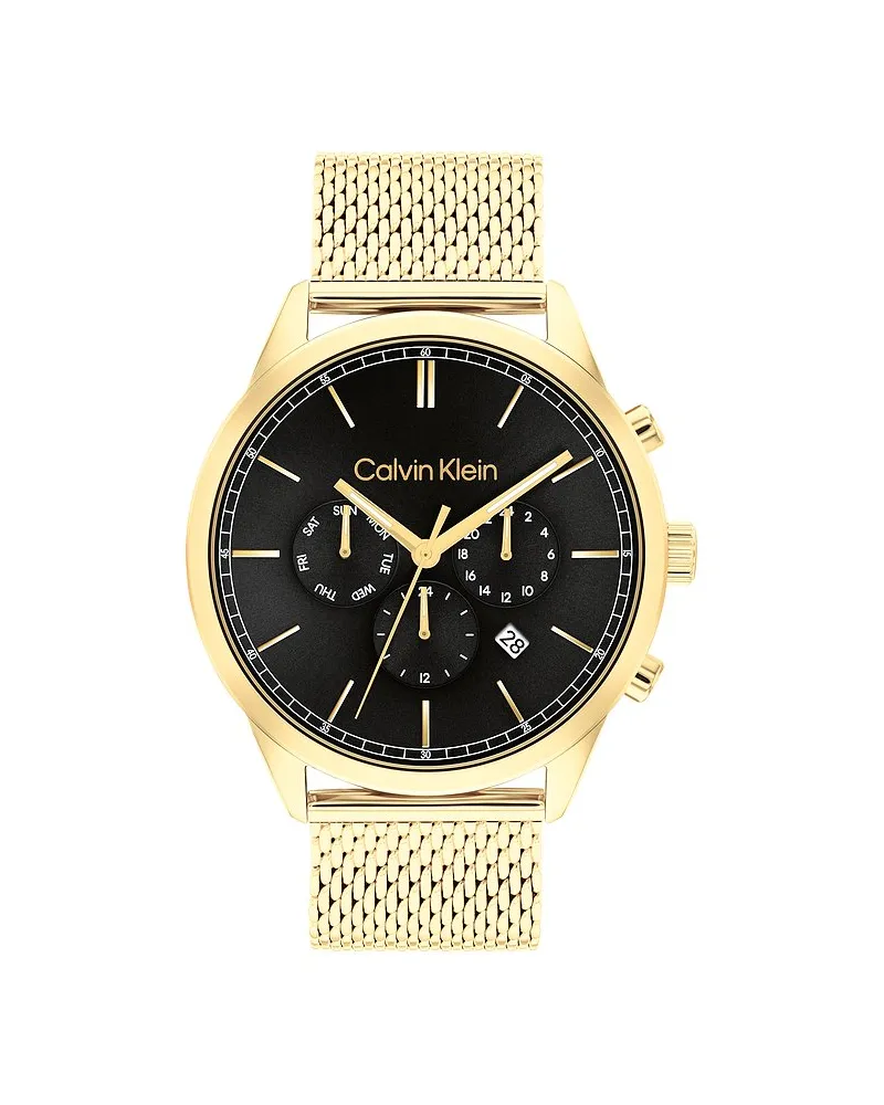 Calvin Klein Herrenuhr Gold