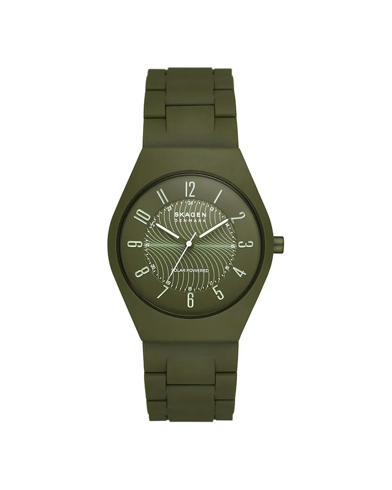 Skagen Herrenuhr Grenen Ocean Grün