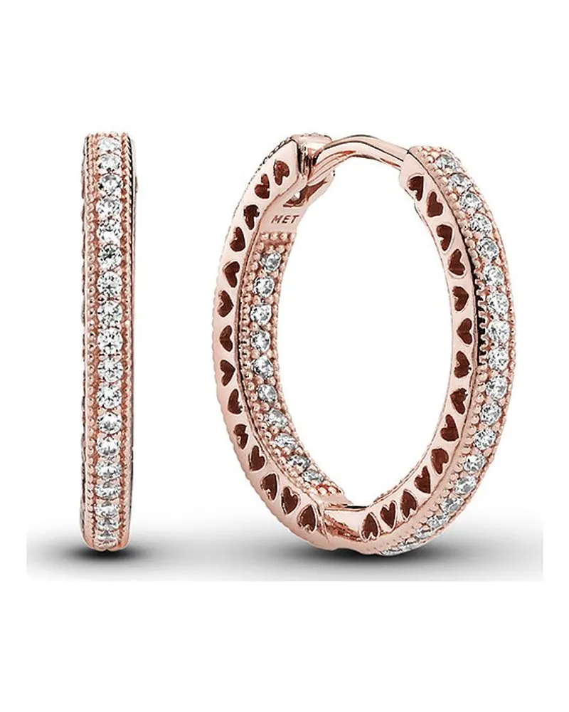 Pandora Creolen Signature Roségold