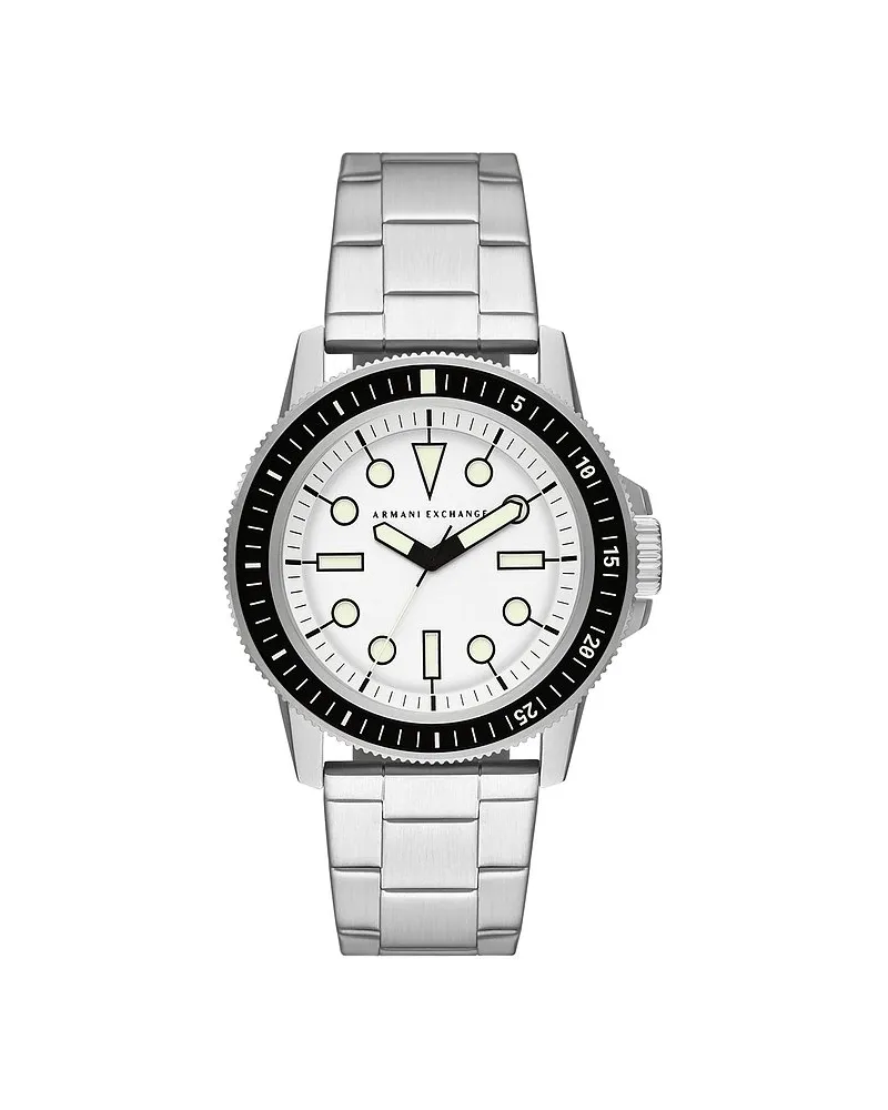 Armani Exchange Herrenuhr Silber