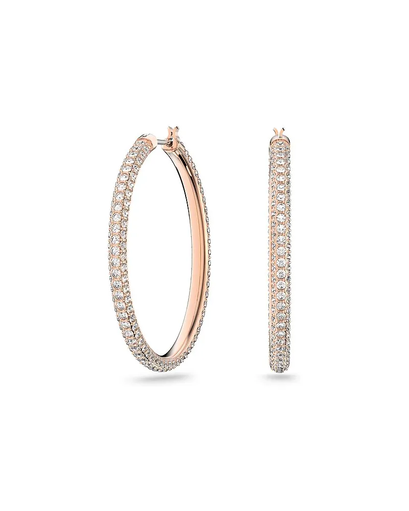 Swarovski Creolen Dextera Round Roségold