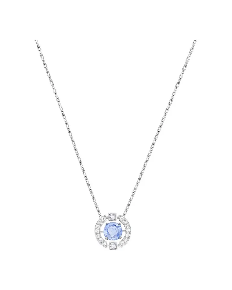 Swarovski Kette Una Sparkling Dc Silber