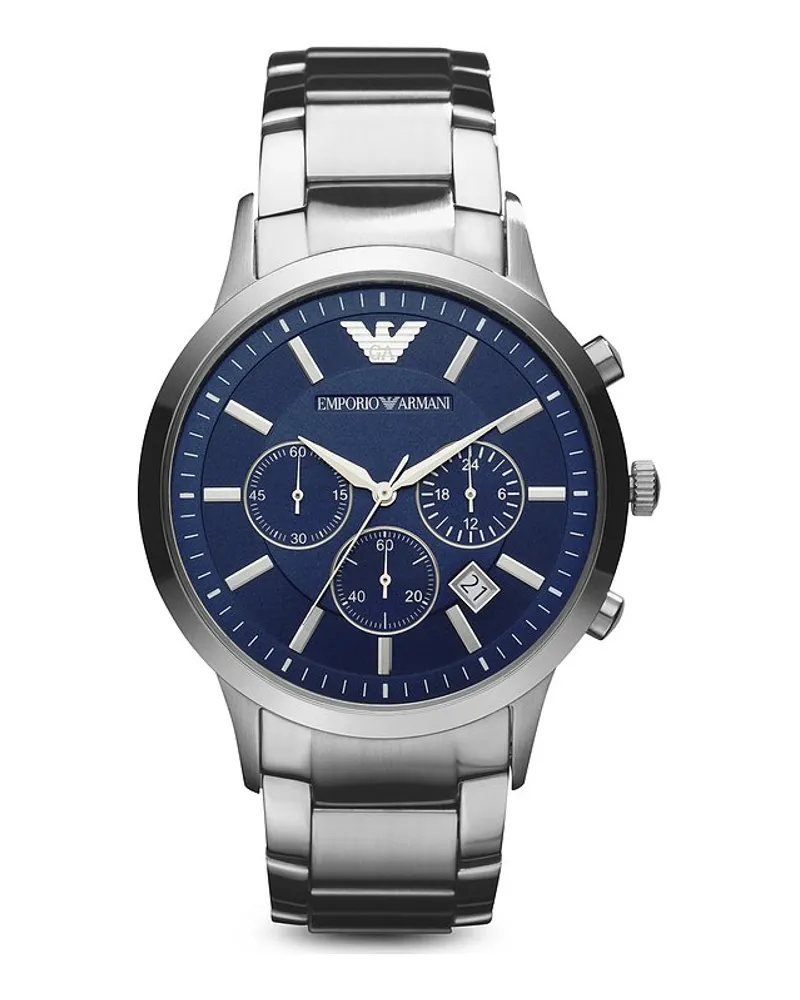 Emporio Armani Chronograph Silber
