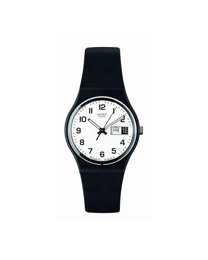 Swatch Unisexuhr Schwarz