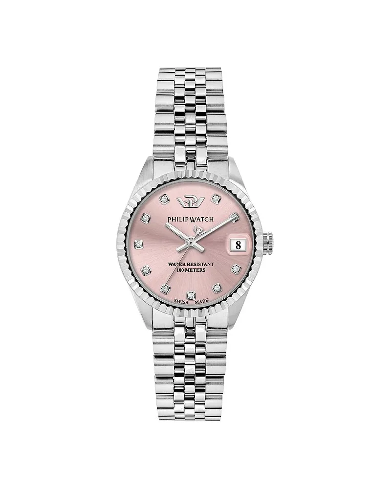 Philip Watch Damenuhr Caribe Urban Silber