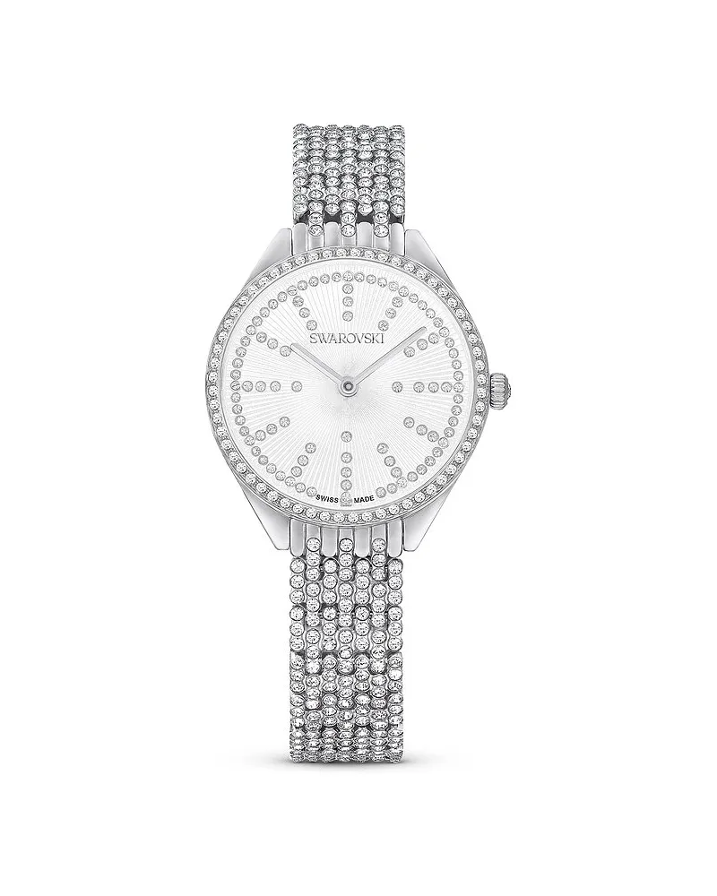 Swarovski Damenuhr Swarovski Attract Silber