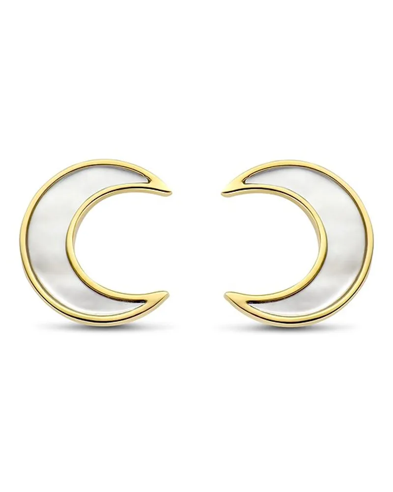 ti sento milano Ohrstecker Gelbgold