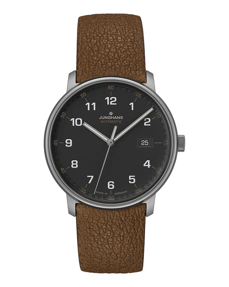 Junghans Herrenuhr FORM A Titan Grau