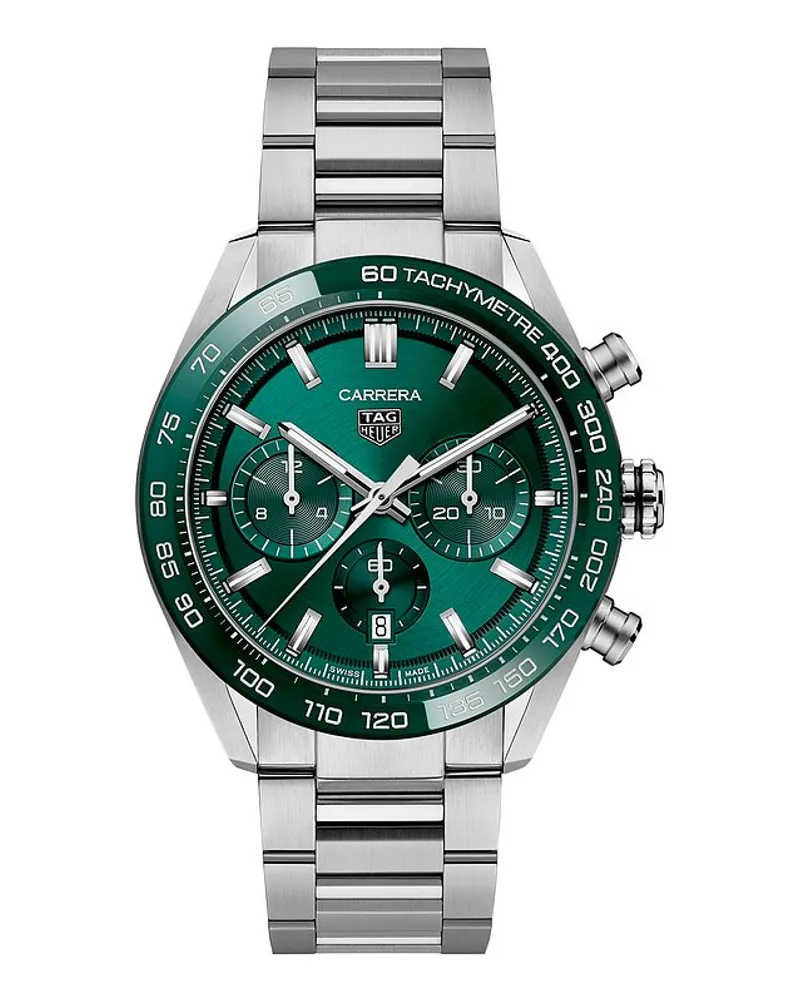 TAG Heuer Chronograph Carrera Chrono Grün