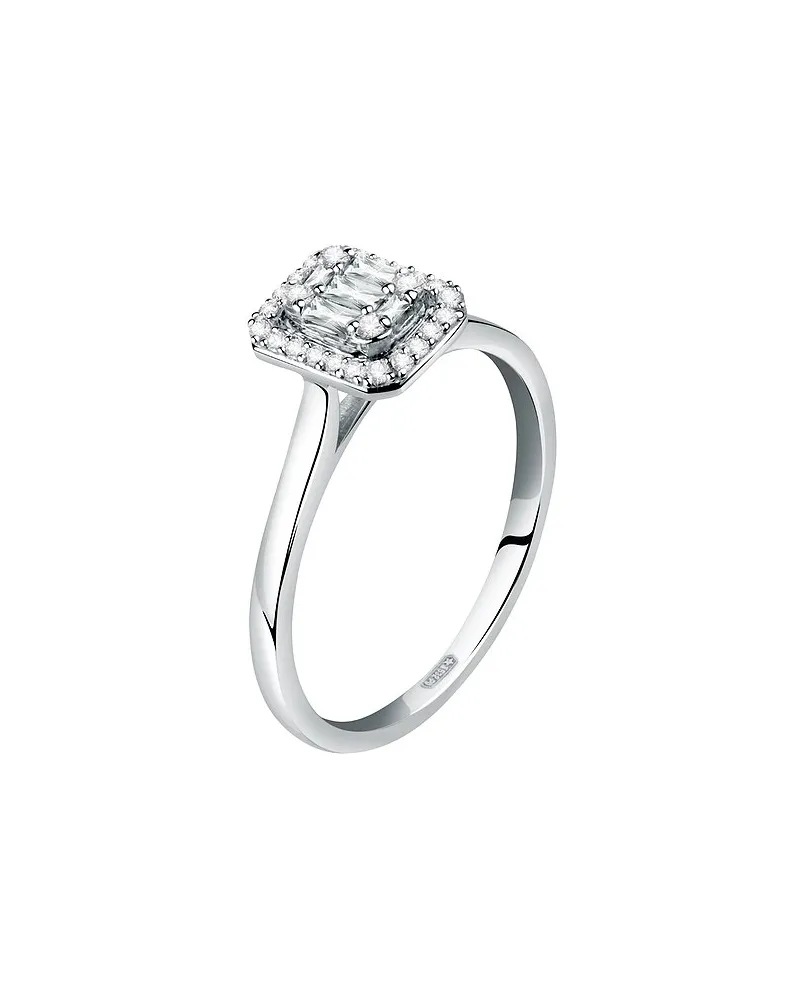 Christ Damenring Weißgold