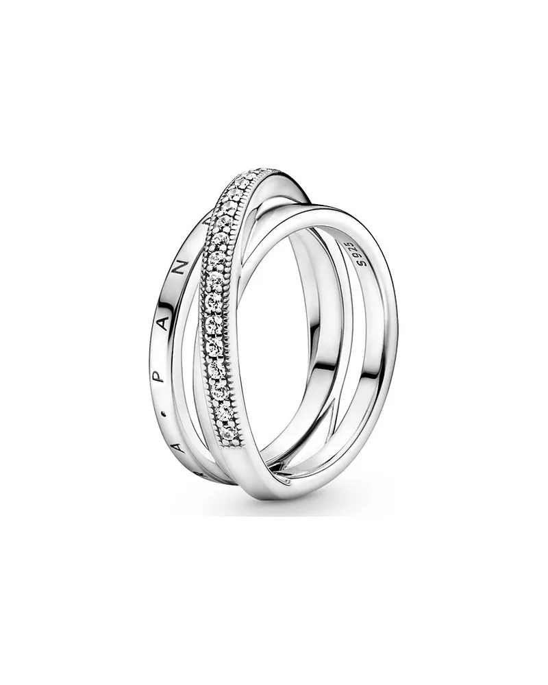 Pandora Damenring Signature Silber