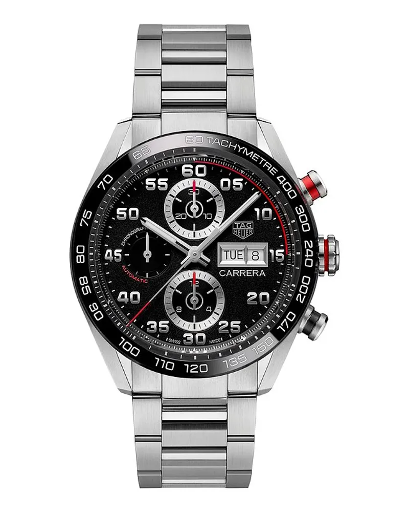 TAG Heuer Herrenuhr Carrera Silber