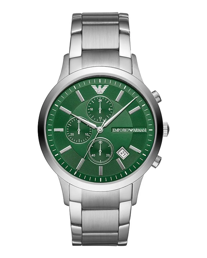 Emporio Armani Chronograph Silber