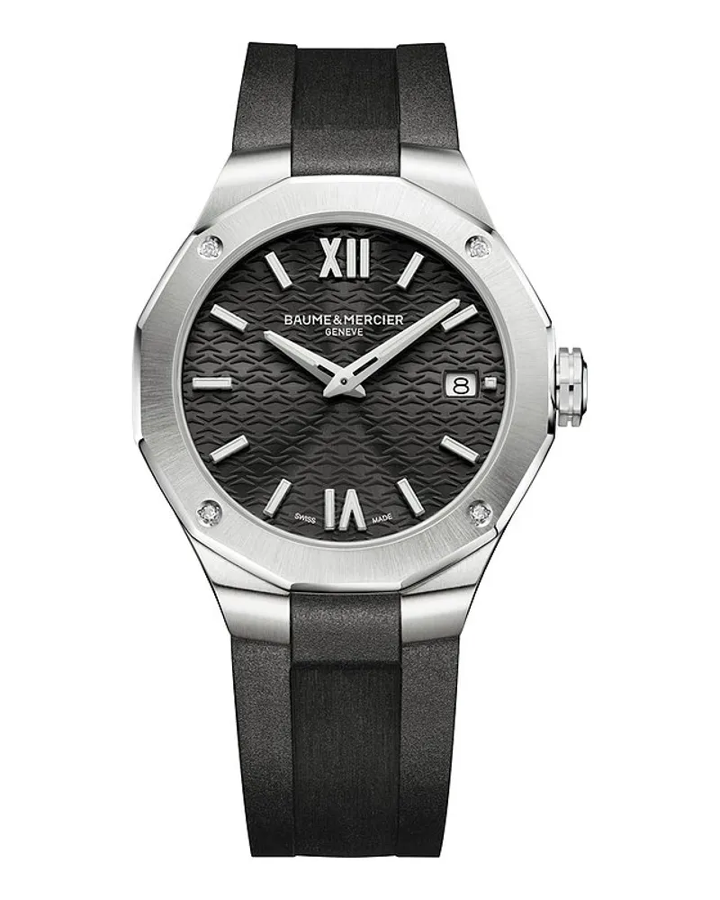 Baume & Mercier Damenuhr Riviera Silber