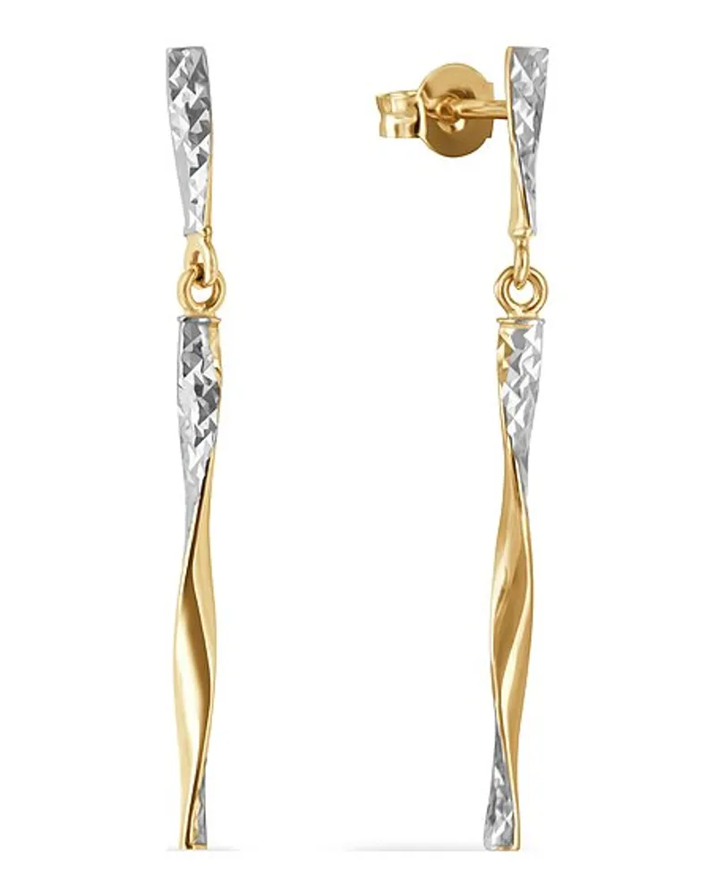 FAVS. Ohrstecker Gelbgold