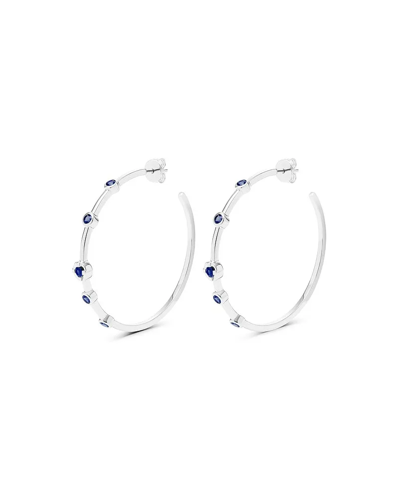 JETTE Creolen SPARKLING Silber