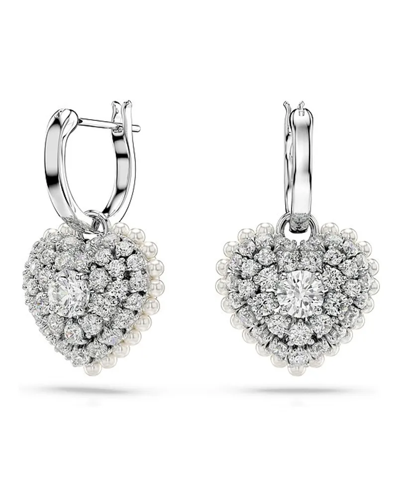 Swarovski Ohrhänger Idyllia E Heart Silber